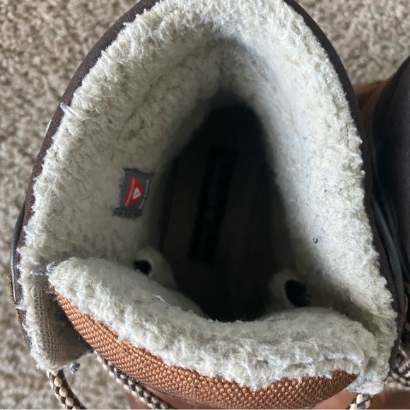 Timberland Gently Used Men's Raystown Waterproof Leather Brown Boots Size 7.5 - Picture 15 of 16